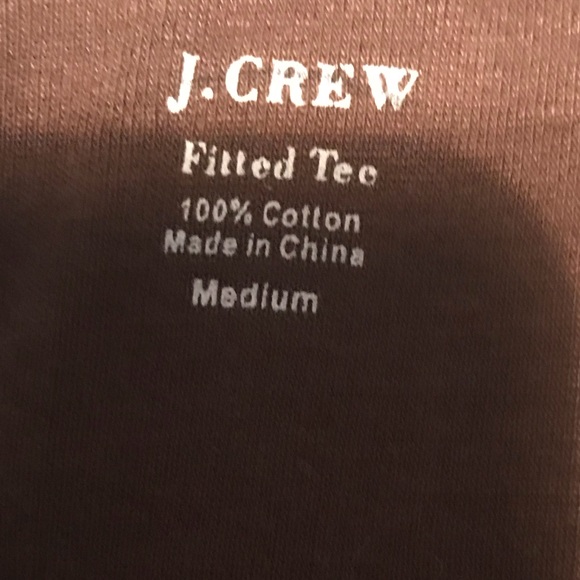 J Crew Fitted Tee - Picture 3 of 3